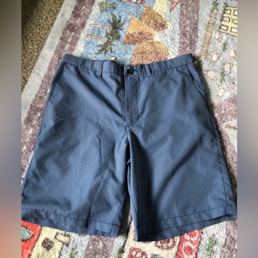 14th & Union Blue And White Striped Shorts Size 36